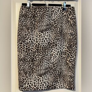 Marc Cain SALE Animal Print Scuba Skirt Size N2 / US 6